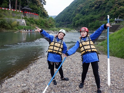 京都保津川ラフティング (1)