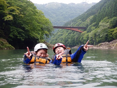 京都保津川ラフティング (3)