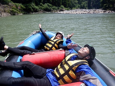 京都保津川ラフティング (3)
