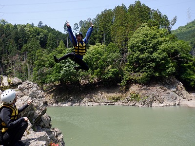 京都保津川ラフティング (4)