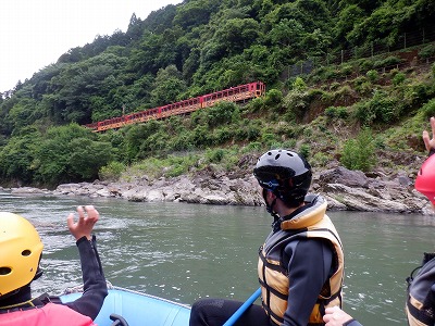 京都保津川ラフティング220611AM (1)