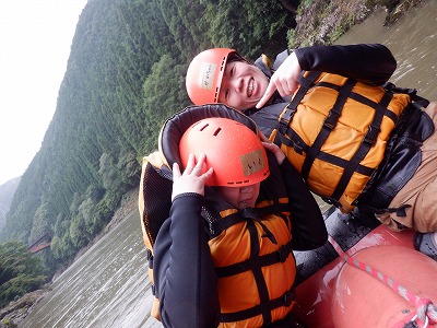 京都保津川ラフティング (3)