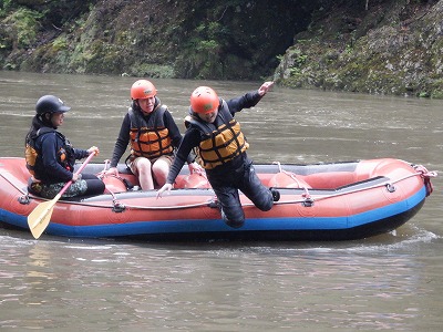 京都保津川ラフティング (4)