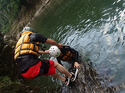 京都保津川ラフティング (2)