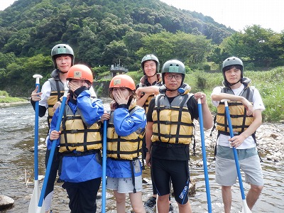 京都保津川ラフティング (2)