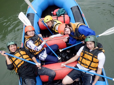 京都保津川ラフティング (2)