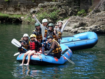 京都保津川ラフティング (5)