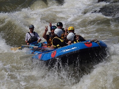 京都保津川ラフティング (3)