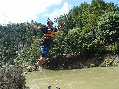 京都保津川ラフティング (5)