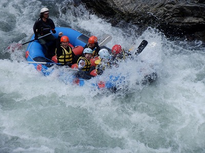 8月16日京都保津川のんびり