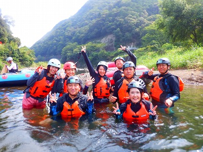 8月24日京都保津川AM