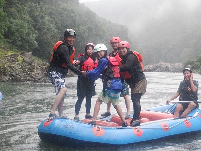 8月10日京都保津川AM