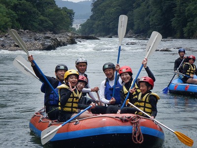 8月13日京都保津川のんびり