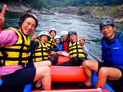 8月5日京都保津川のんびり