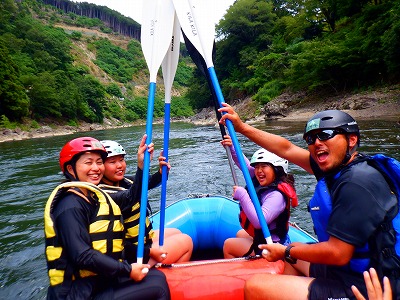 8月8日京都保津川のんびり